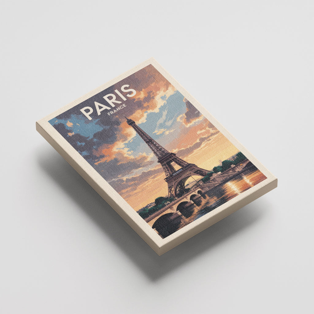 Paris France – Iconic Eiffel Tower Wall Art (CT15)
