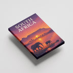 South Africa – Safari Sunset Travel Wall Art (CT16)