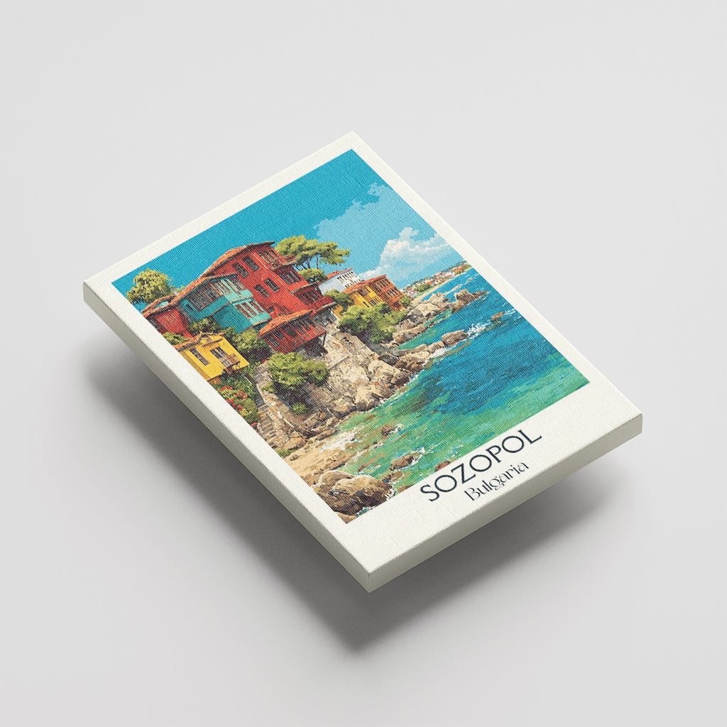 Sozopol Bulgaria – Vintage Travel Wall Art (CT17)