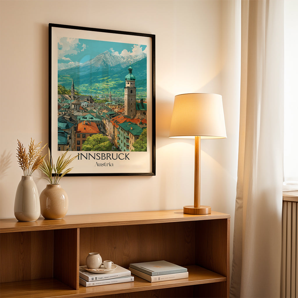 Innsbruck Austria – Vintage Travel Wall Art (CT18)