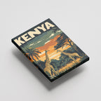 Kenya – Safari Vintage Travel Wall Art (CT19)