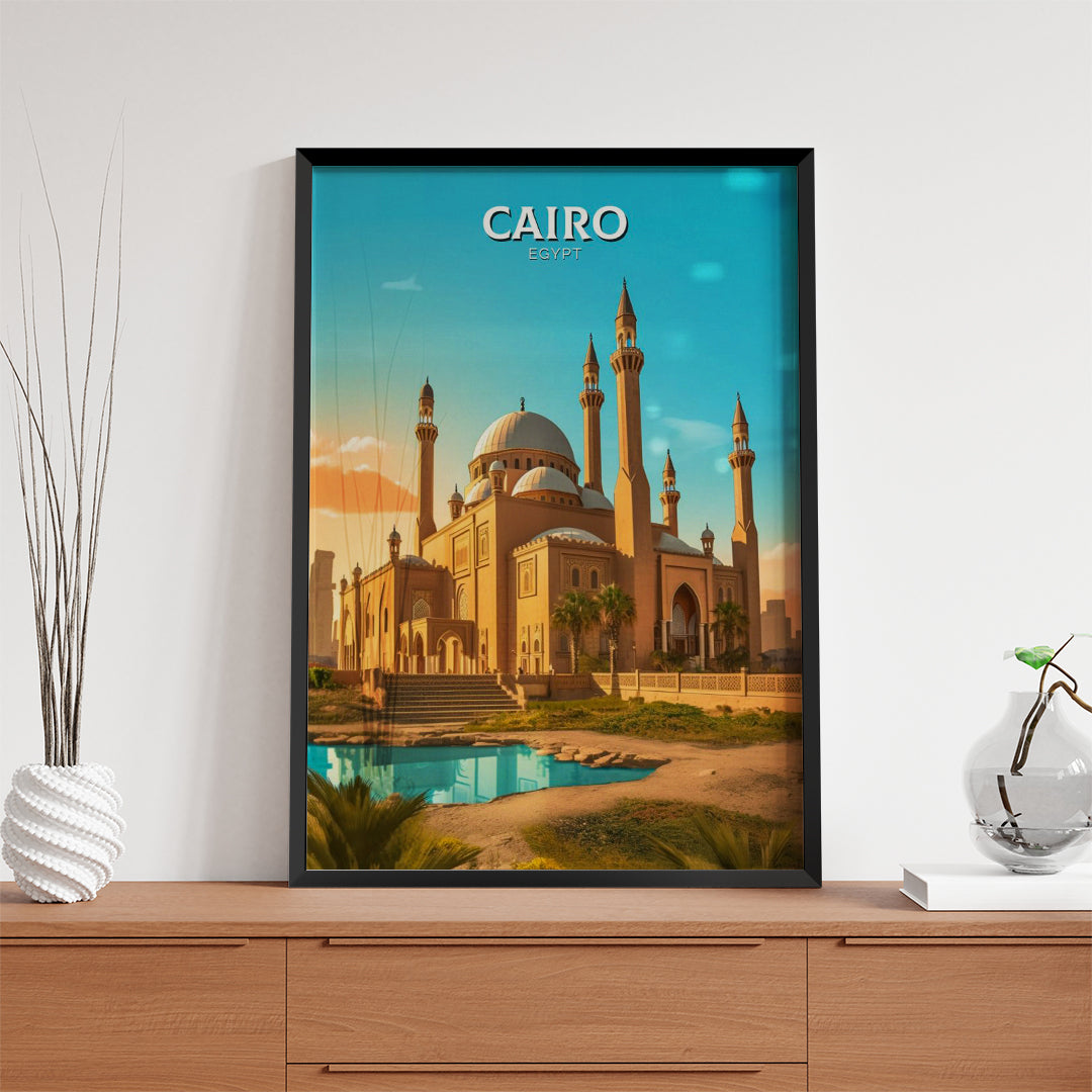 Cairo Egypt – Vintage Travel Wall Art (CT21)
