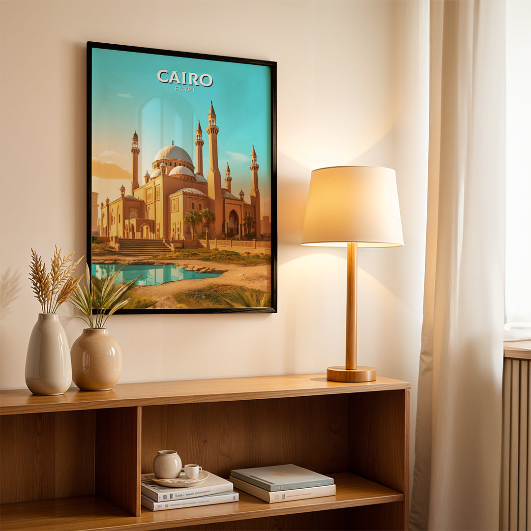 Cairo Egypt – Vintage Travel Wall Art (CT21)
