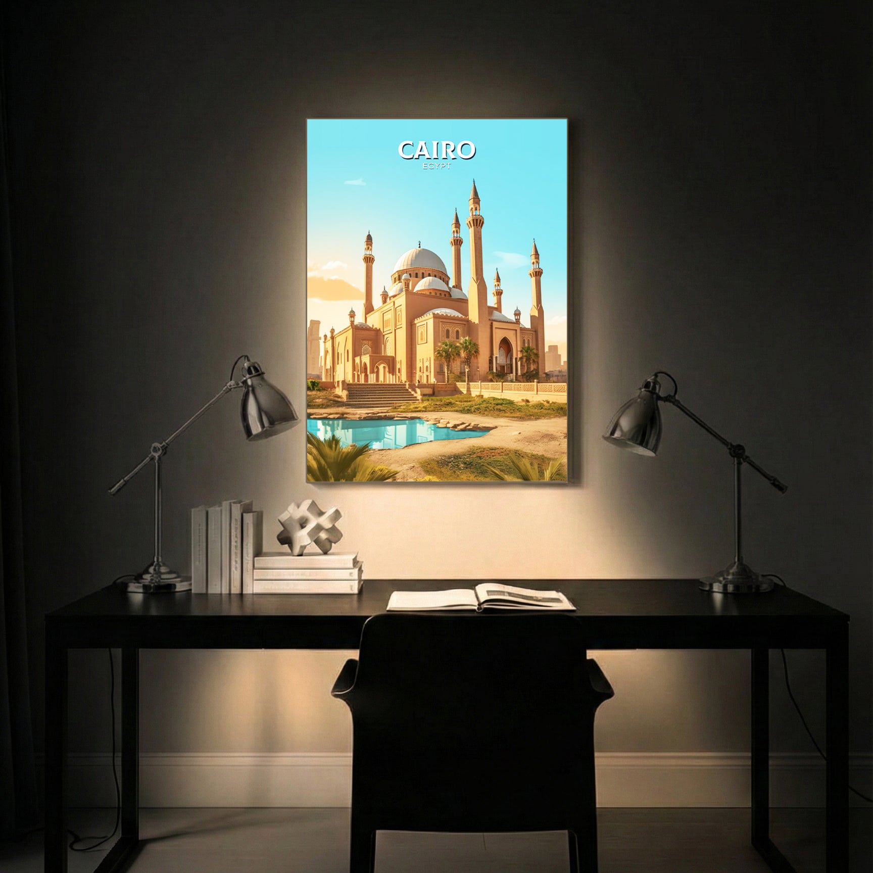 Cairo Egypt – Vintage Travel Wall Art (CT21)