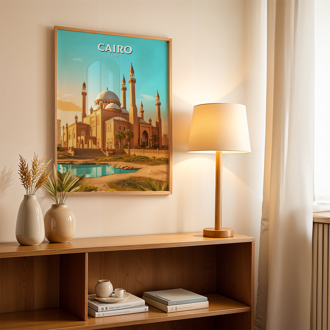 Cairo Egypt – Vintage Travel Wall Art (CT21)