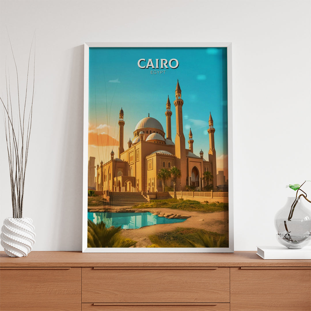 Cairo Egypt – Vintage Travel Wall Art (CT21)