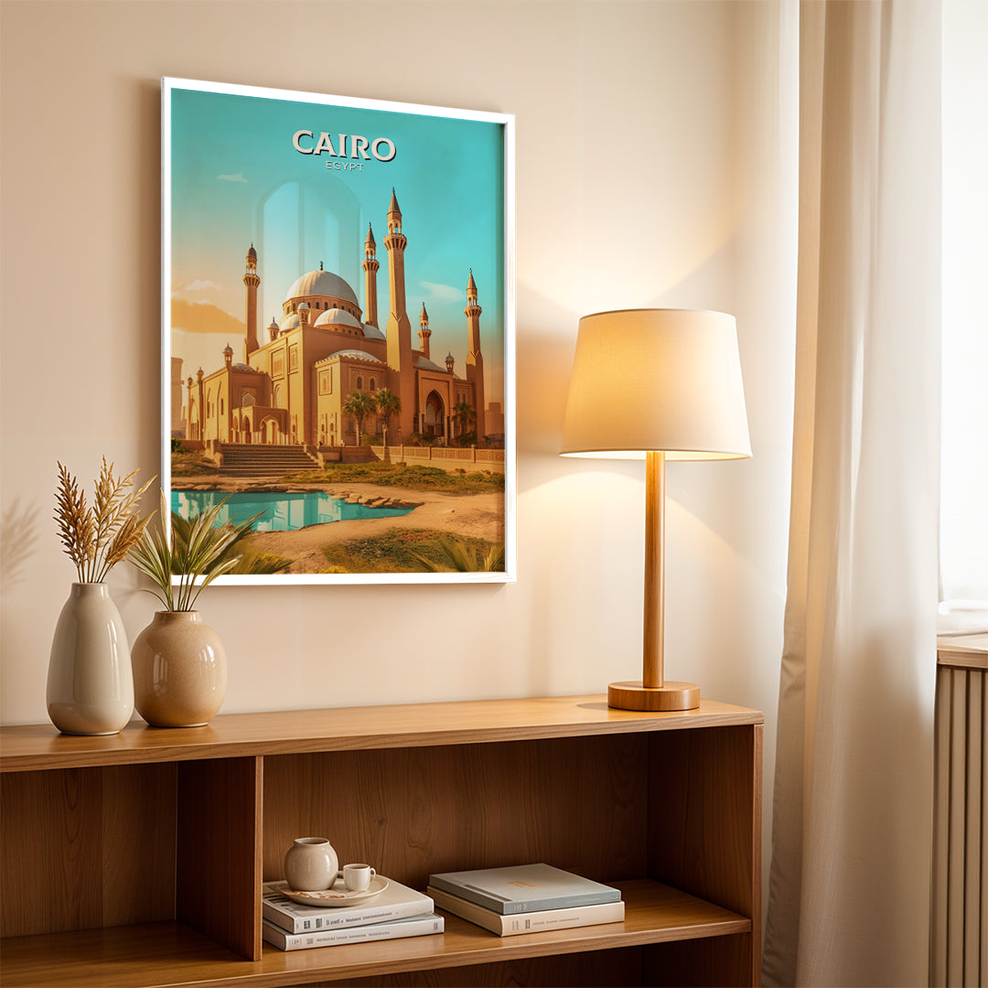 Cairo Egypt – Vintage Travel Wall Art (CT21)