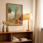 Pisa Italy – Vintage Travel Wall Art (CT22)