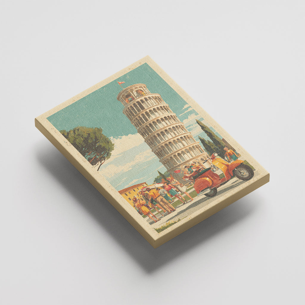 Pisa Italy – Vintage Travel Wall Art (CT22)