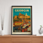 Tbilisi Georgia – Vintage Travel Wall Art (CT27)