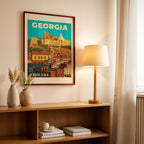 Tbilisi Georgia – Vintage Travel Wall Art (CT27)