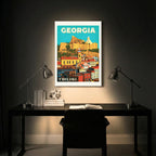 Tbilisi Georgia – Vintage Travel Wall Art (CT27)