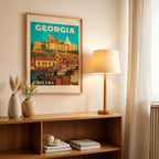Tbilisi Georgia – Vintage Travel Wall Art (CT27)