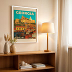 Tbilisi Georgia – Vintage Travel Wall Art (CT27)