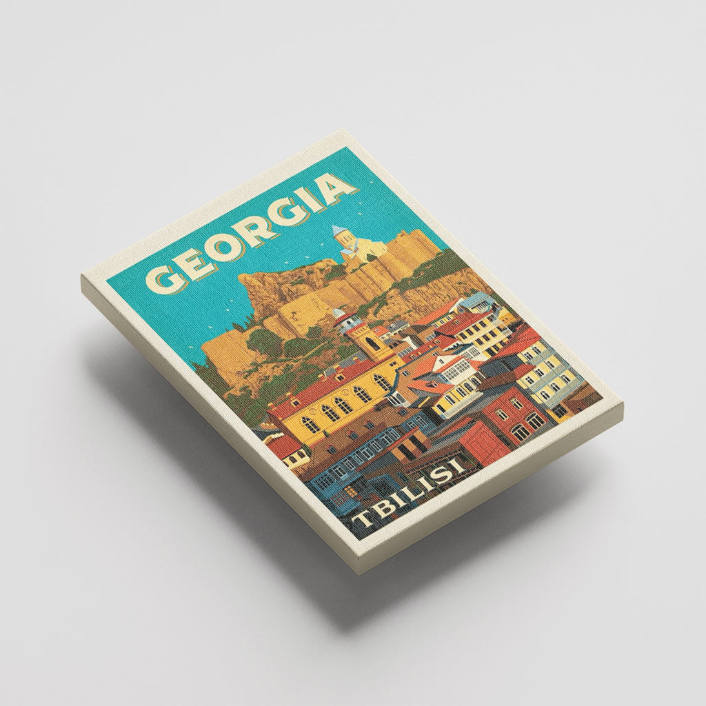 Tbilisi Georgia – Vintage Travel Wall Art (CT27)