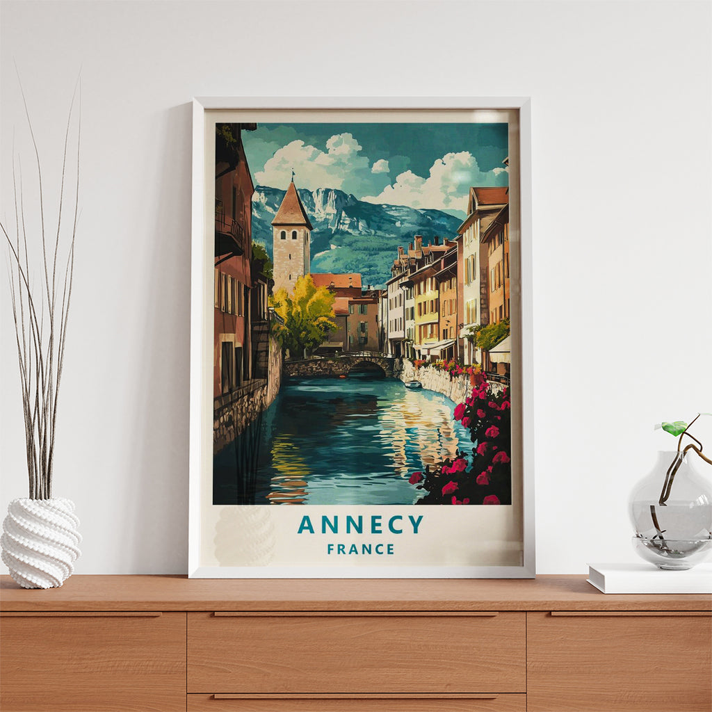 Annecy France – Vintage Travel Wall Art (CT28)