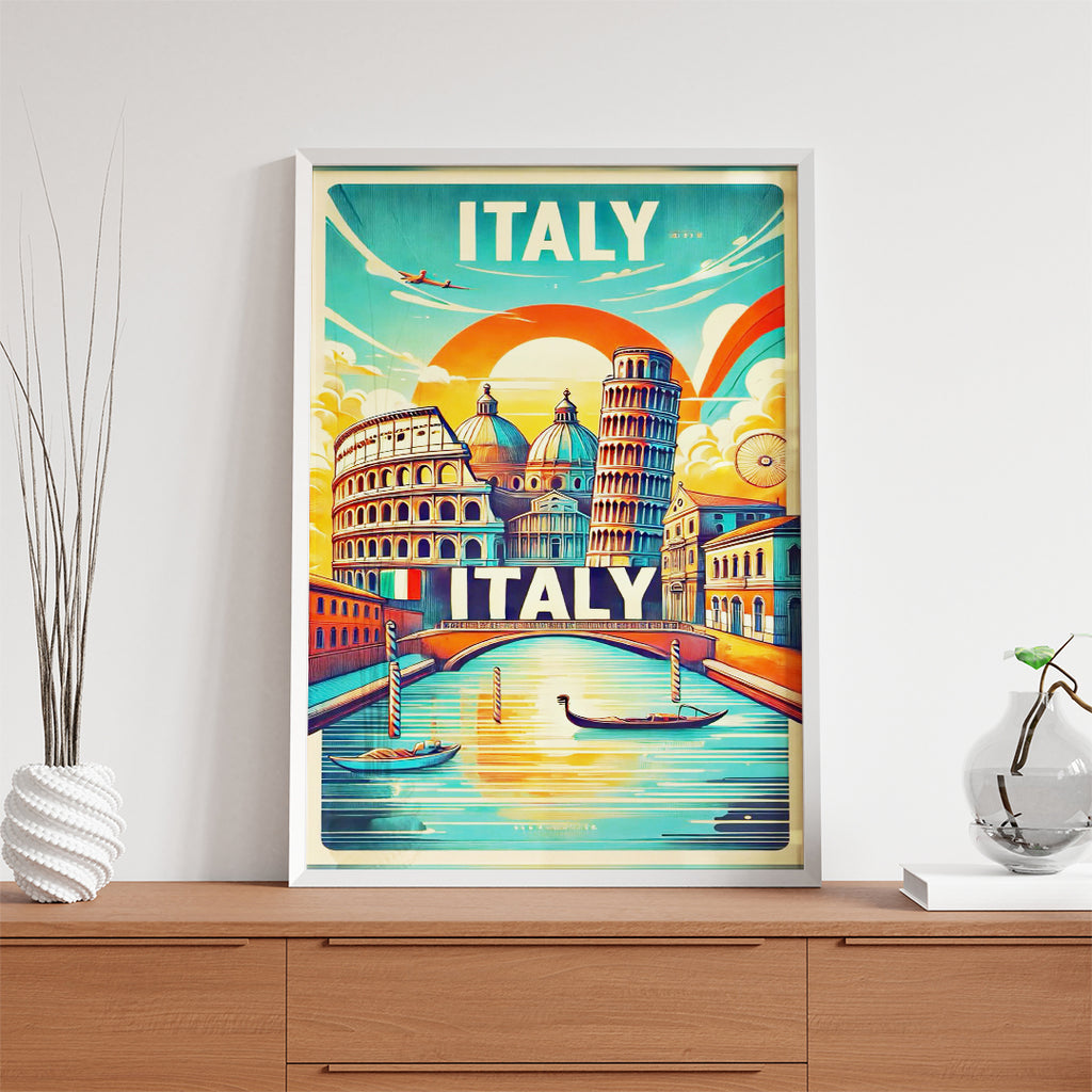 Italy – Vintage Travel Wall Art (CT3)