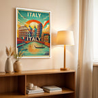 Italy – Vintage Travel Wall Art (CT3)