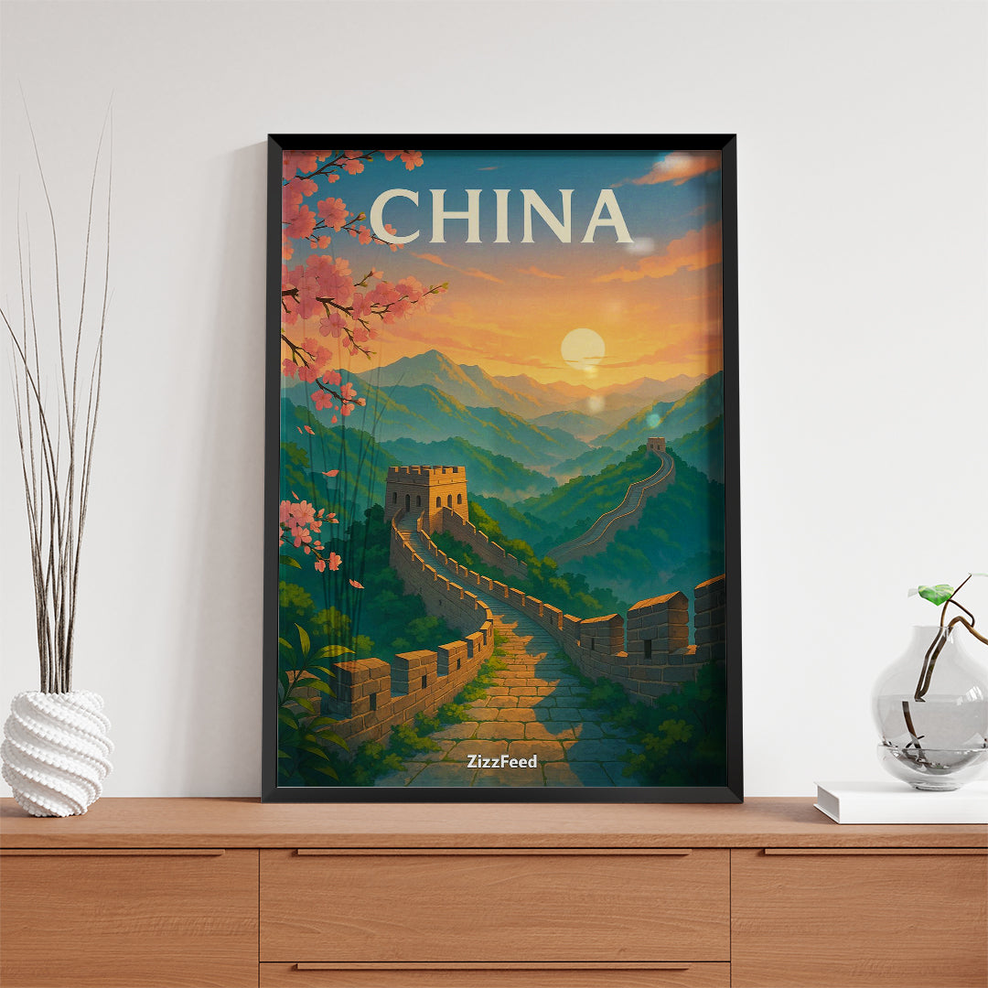 China Great Wall – Iconic Landmark Wall Art (CT32)