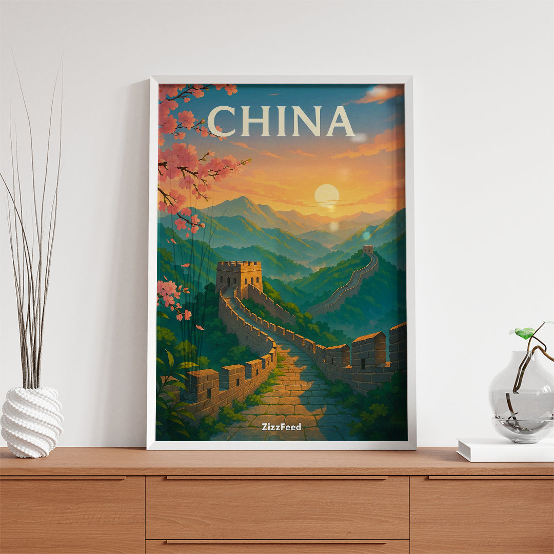 China Great Wall – Iconic Landmark Wall Art (CT32)