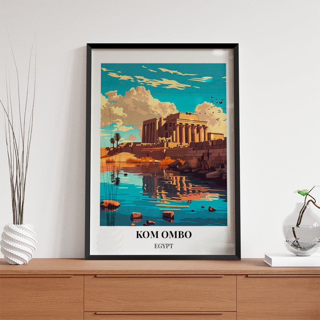 Kom Ombo Egypt – Iconic Landmark Wall Art (CT34)