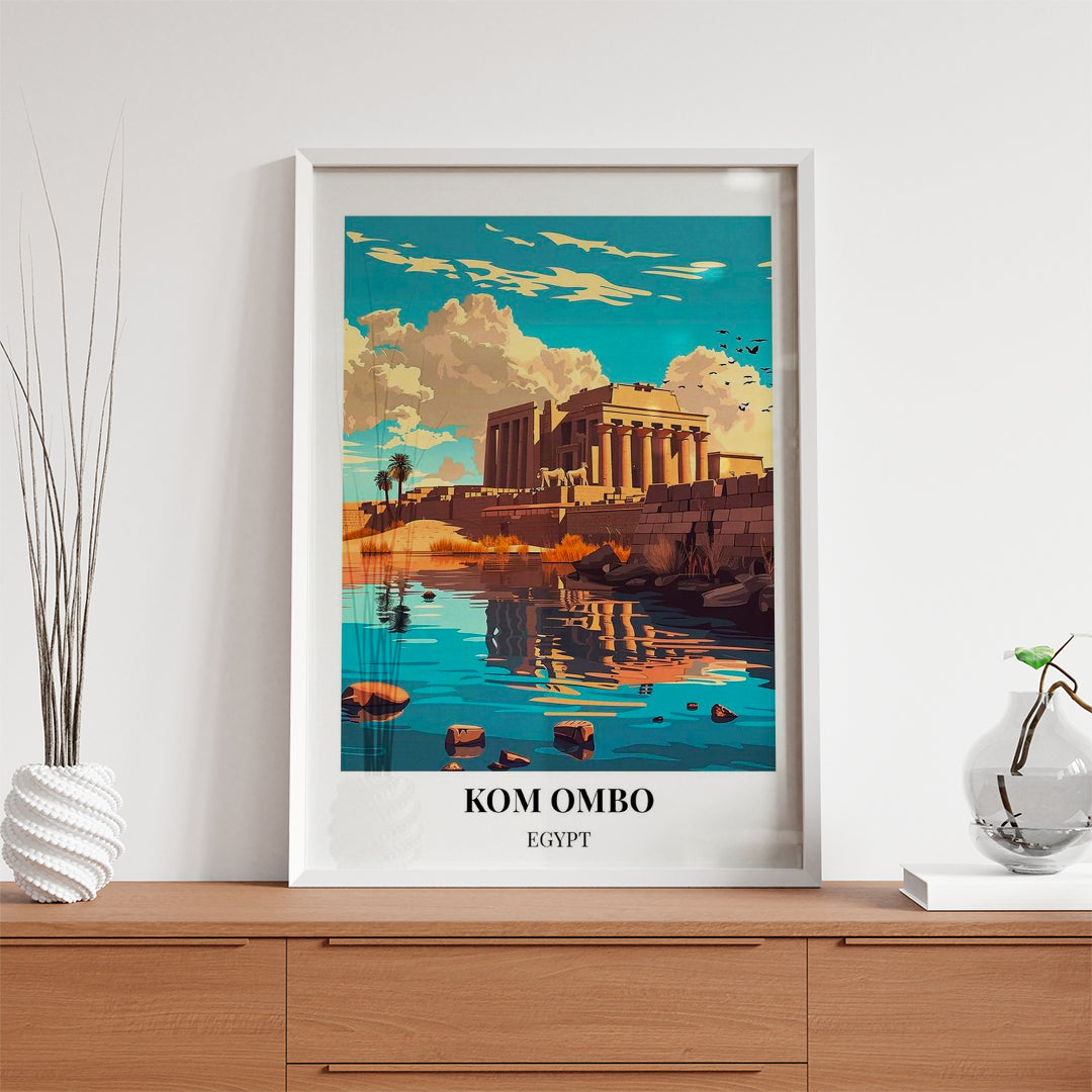 Kom Ombo Egypt – Iconic Landmark Wall Art (CT34)