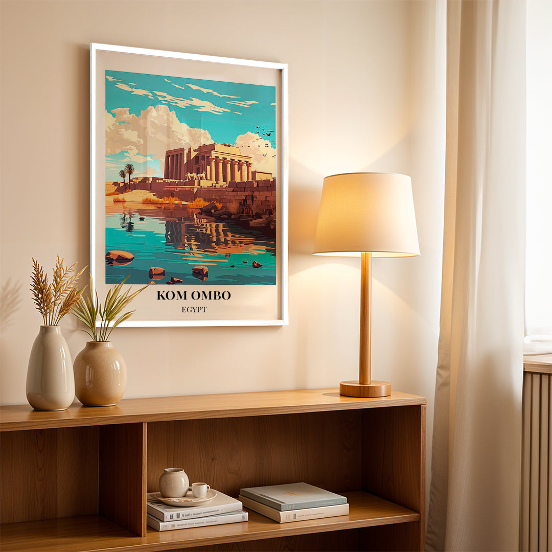 Kom Ombo Egypt – Iconic Landmark Wall Art (CT34)