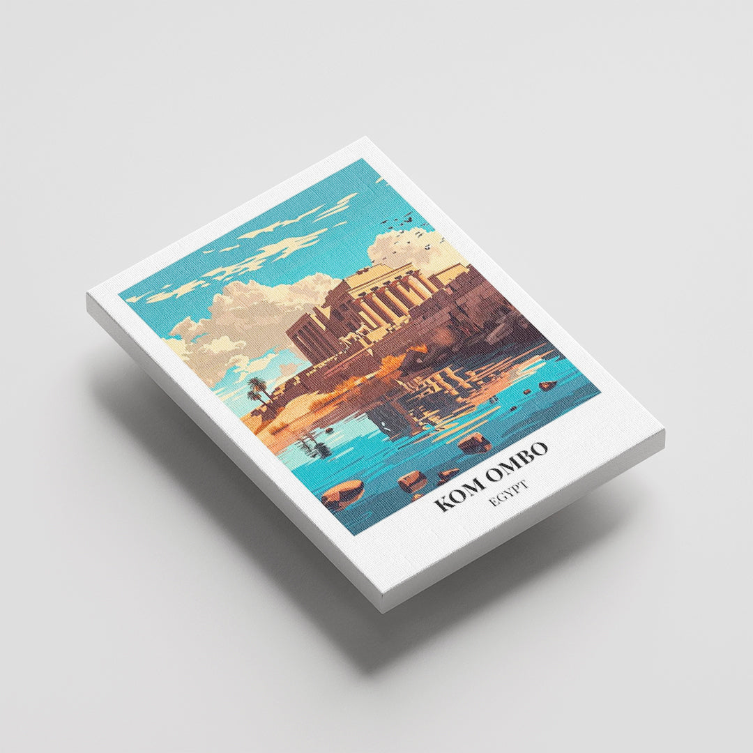Kom Ombo Egypt – Iconic Landmark Wall Art (CT34)