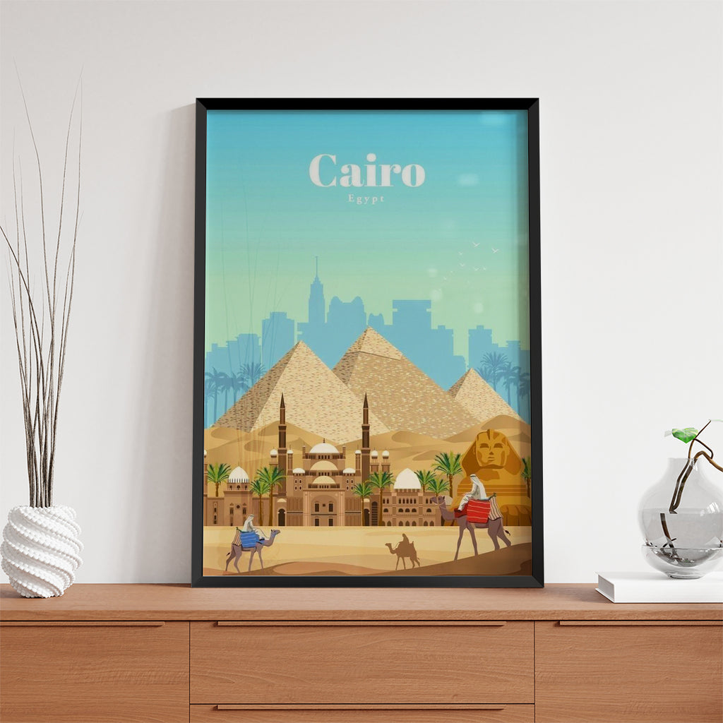 Cairo Egypt – Vintage Travel Wall Art (CT35)