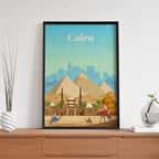 Cairo Egypt – Vintage Travel Wall Art (CT35)