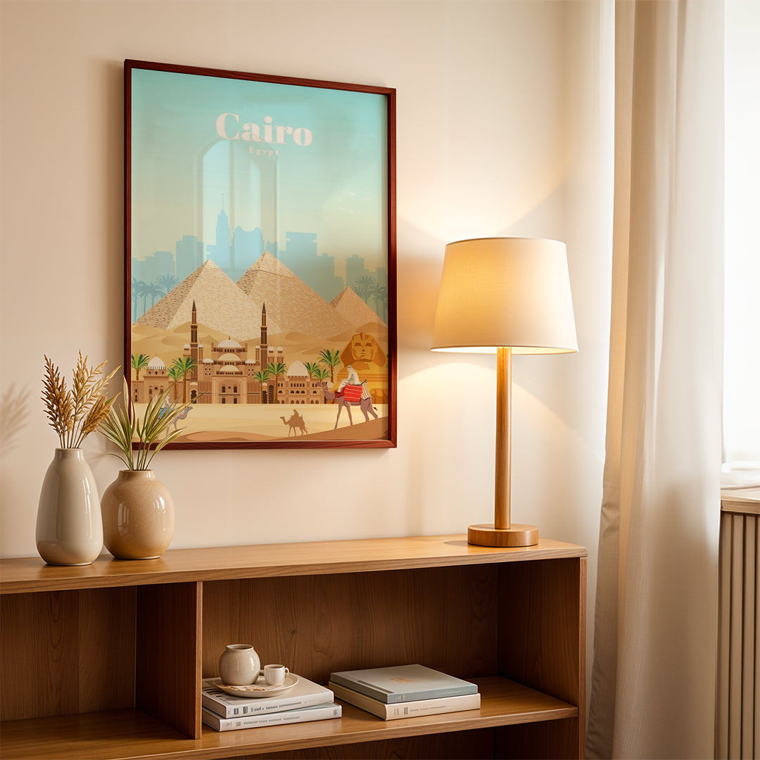 Cairo Egypt – Vintage Travel Wall Art (CT35)