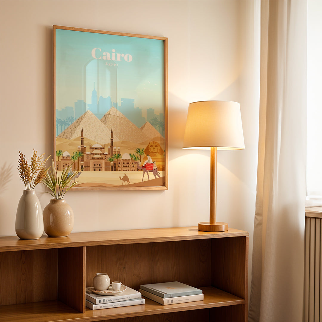 Cairo Egypt – Vintage Travel Wall Art (CT35)
