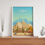 Cairo Egypt – Vintage Travel Wall Art (CT35)