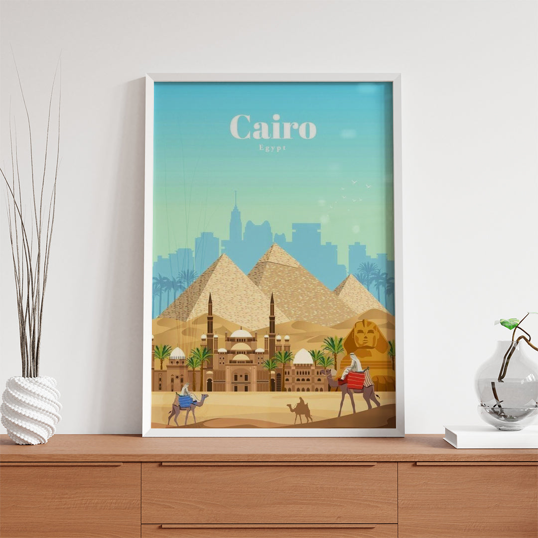 Cairo Egypt – Vintage Travel Wall Art (CT35)
