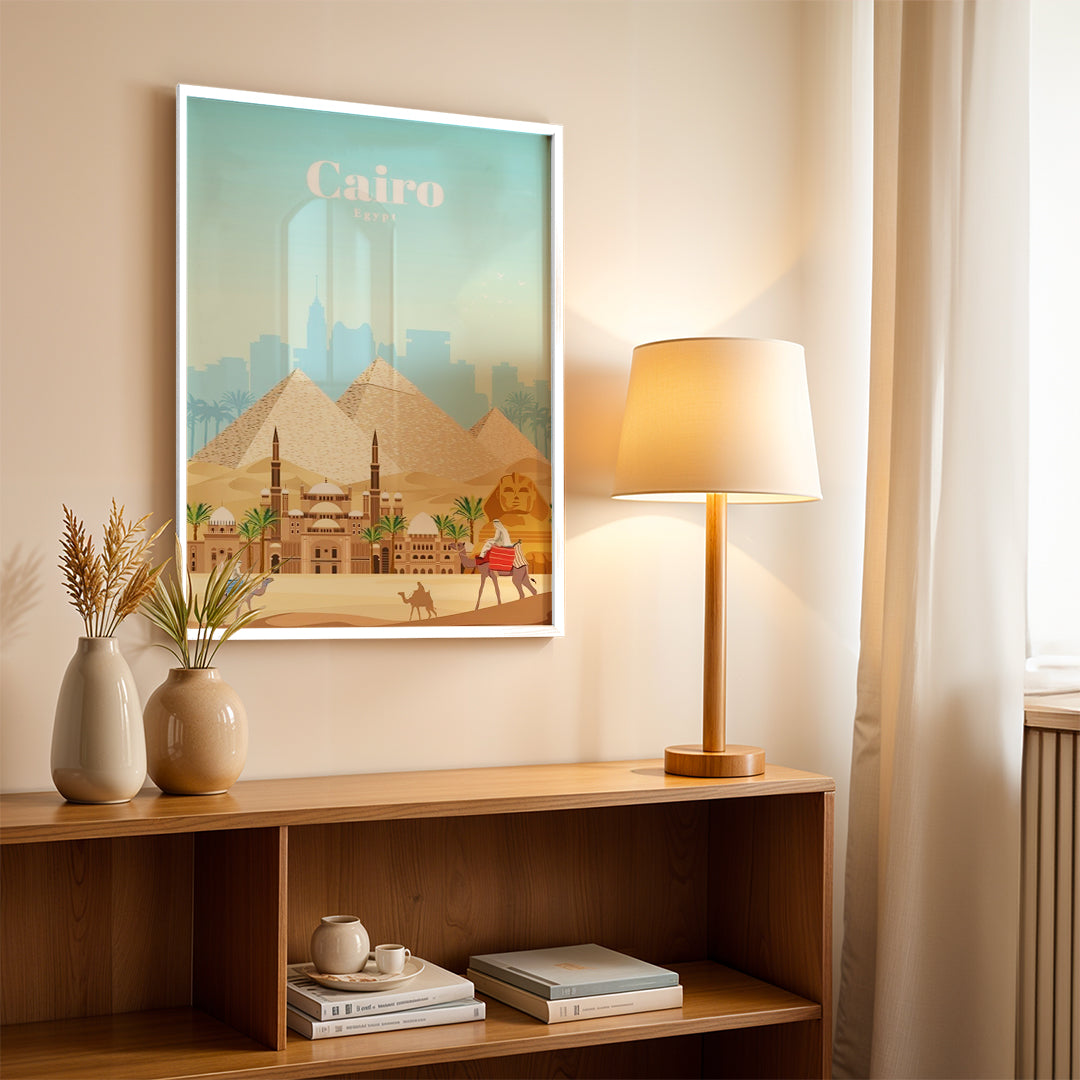 Cairo Egypt – Vintage Travel Wall Art (CT35)