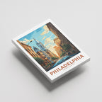 Philadelphia Pennsylvania – Vintage Travel Wall Art (CT36)