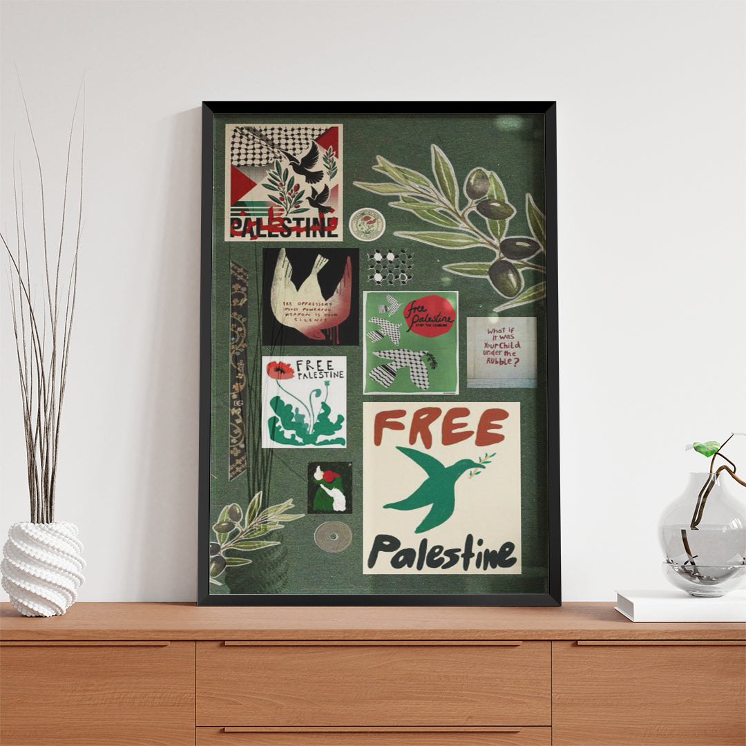 Palestine – Artistic Wall Art (CT38)