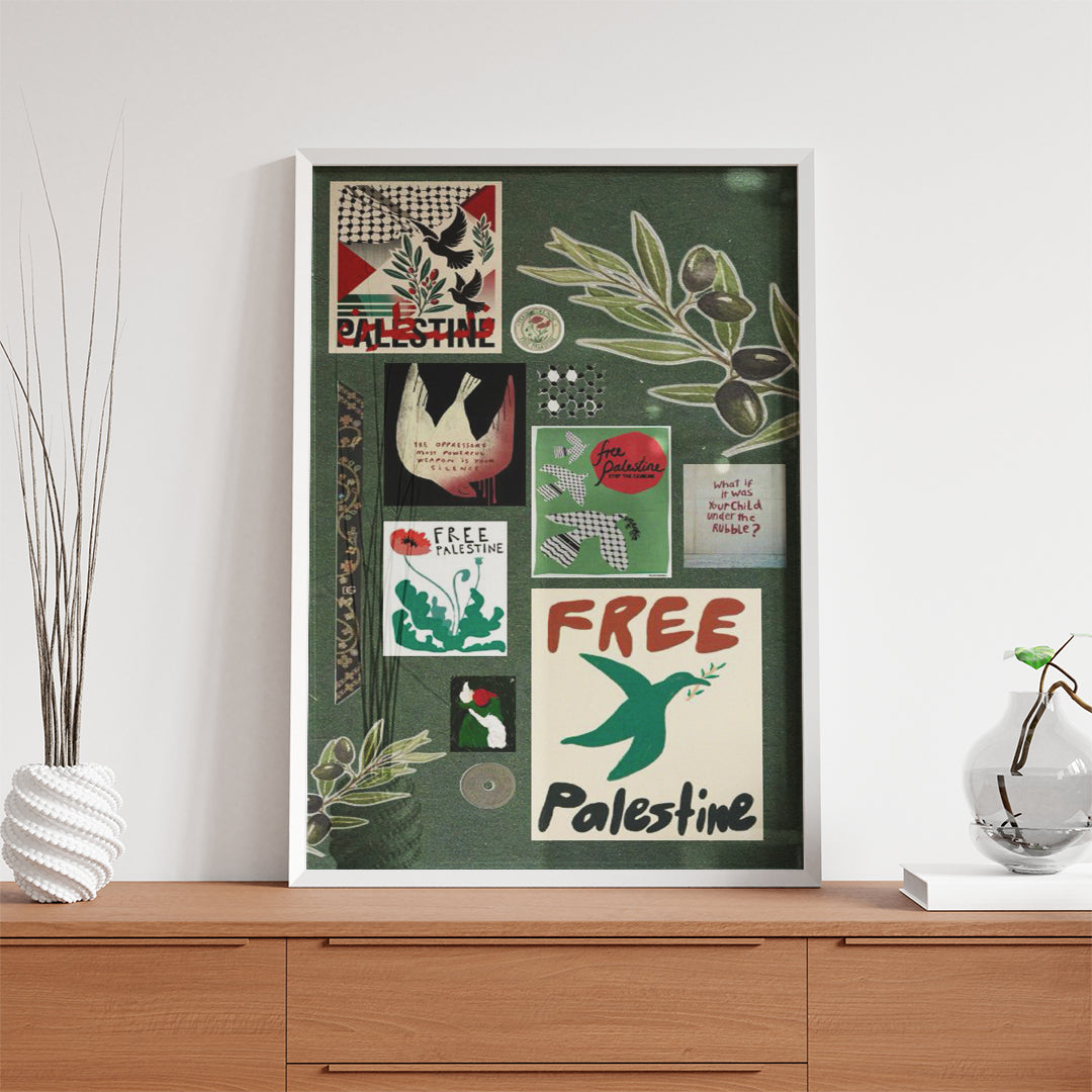 Palestine – Artistic Wall Art (CT38)