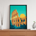 Rome Colosseum – Iconic Landmark Wall Art (CT4)