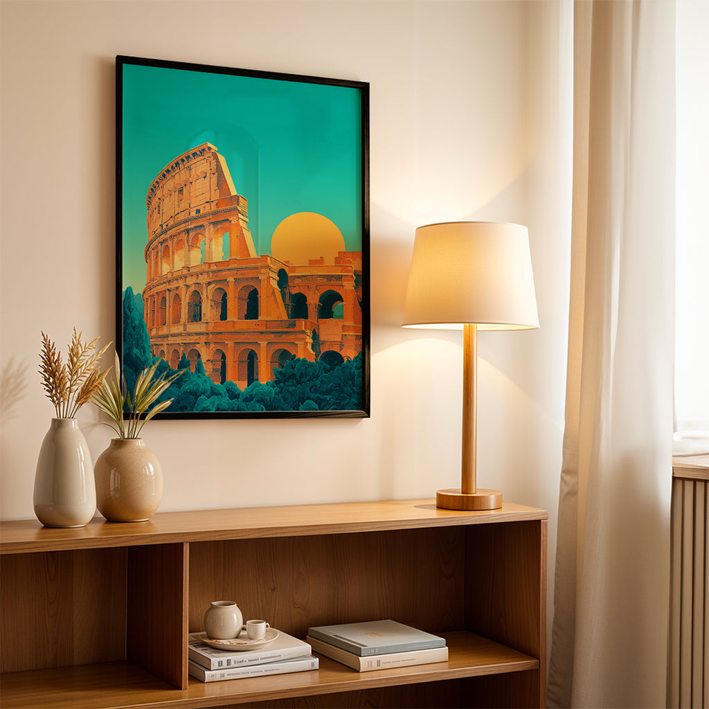 Rome Colosseum – Iconic Landmark Wall Art (CT4)