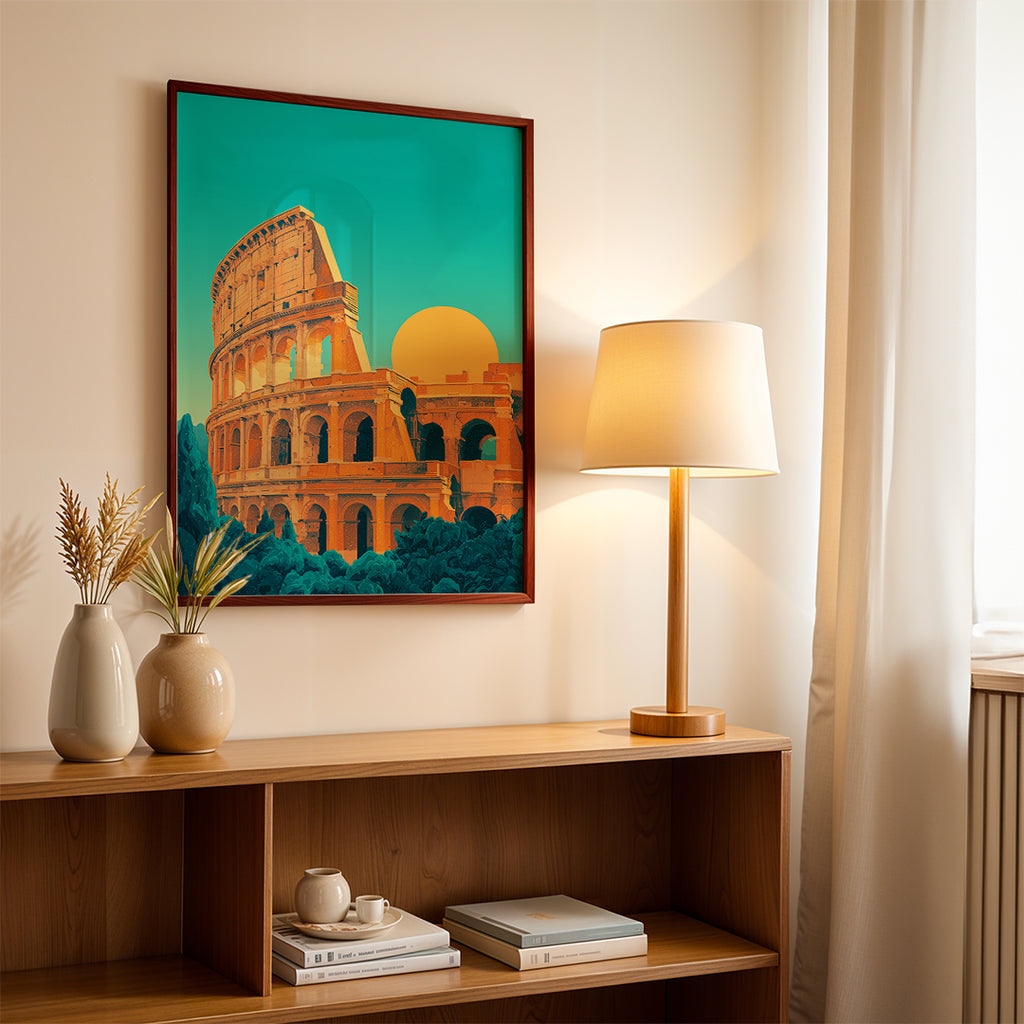 Rome Colosseum – Iconic Landmark Wall Art (CT4)