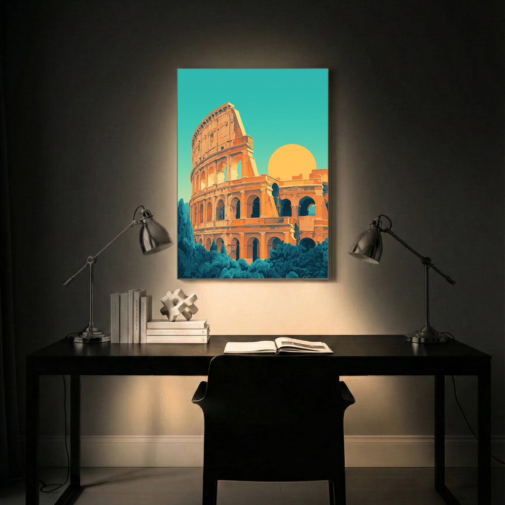 Rome Colosseum – Iconic Landmark Wall Art (CT4)