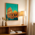 Rome Colosseum – Iconic Landmark Wall Art (CT4)