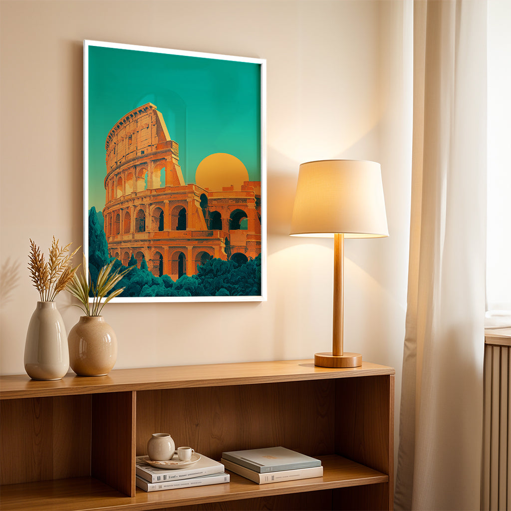 Rome Colosseum – Iconic Landmark Wall Art (CT4)