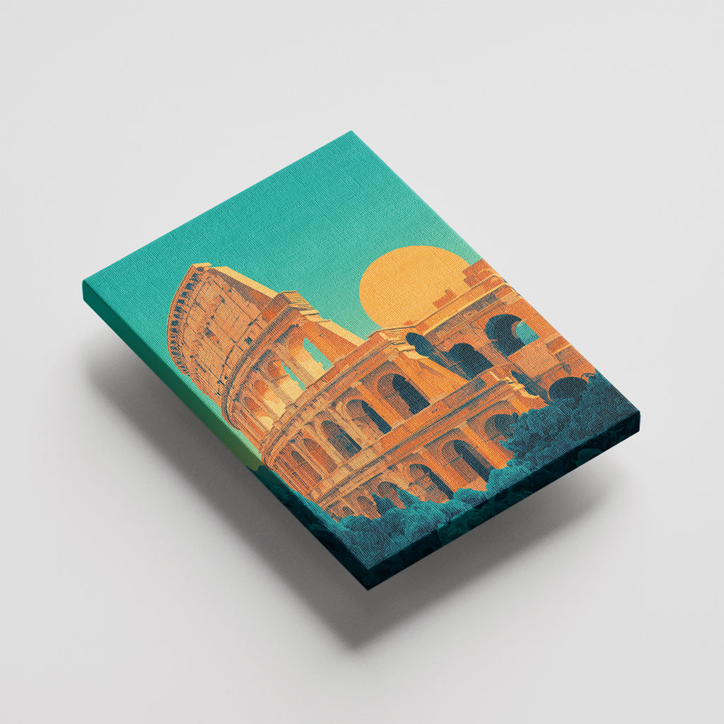 Rome Colosseum – Iconic Landmark Wall Art (CT4)