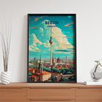 Berlin Germany – Vintage Travel Wall Art (CT40)