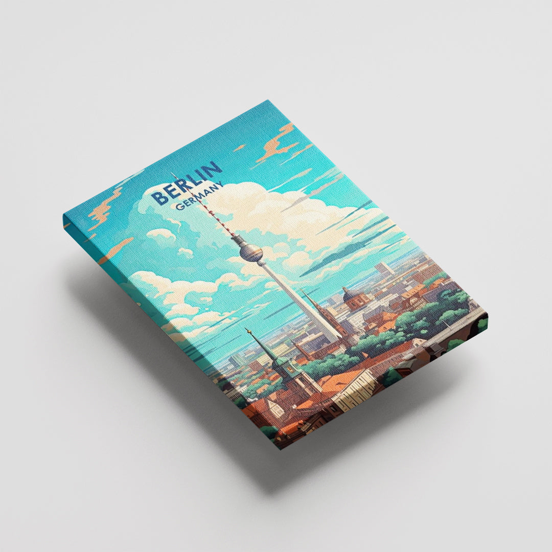 Berlin Germany – Vintage Travel Wall Art (CT40)