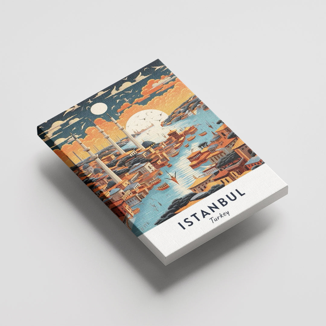Istanbul Turkey – Vintage Travel Wall Art (CT42)