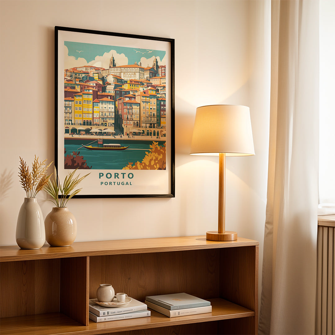 Porto Portugal – Vintage Travel Wall Art (CT46)