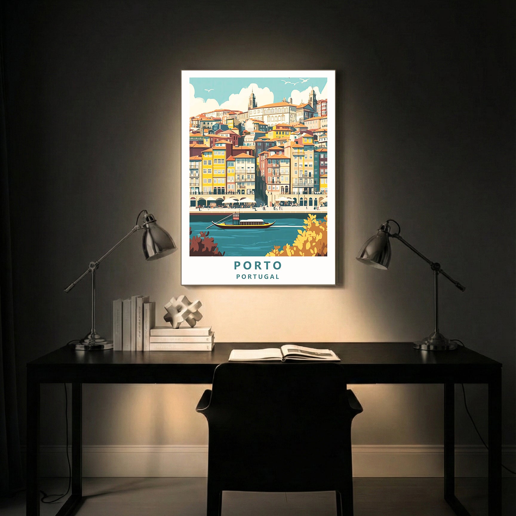 Porto Portugal – Vintage Travel Wall Art (CT46)